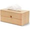 Bamboo Cane Material Tissue Box Cover for Home and Bathroom Decor (11 x 6 x 5 In)